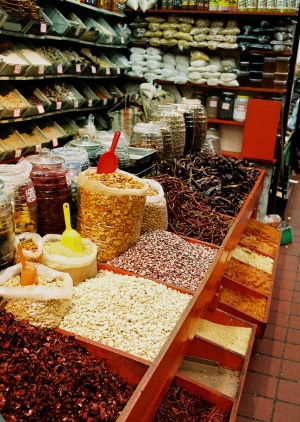 Spice merchant, Mercado Libertad, Guadalajara